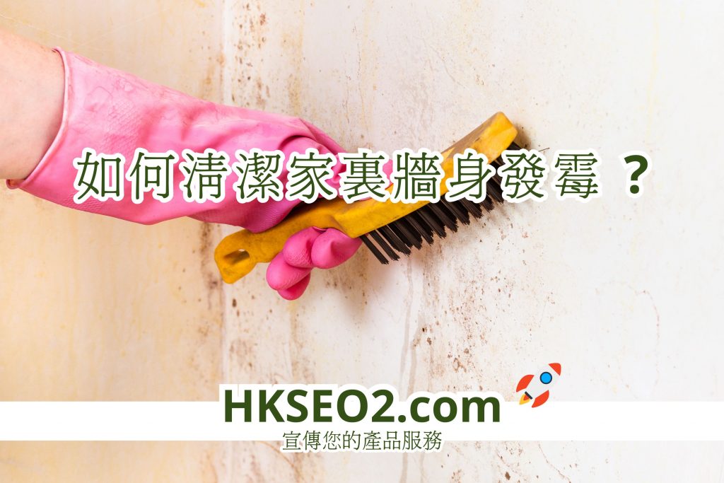 家裏牆身發霉, 如何清潔 ?